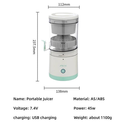 Portable Electric fruit Juicer